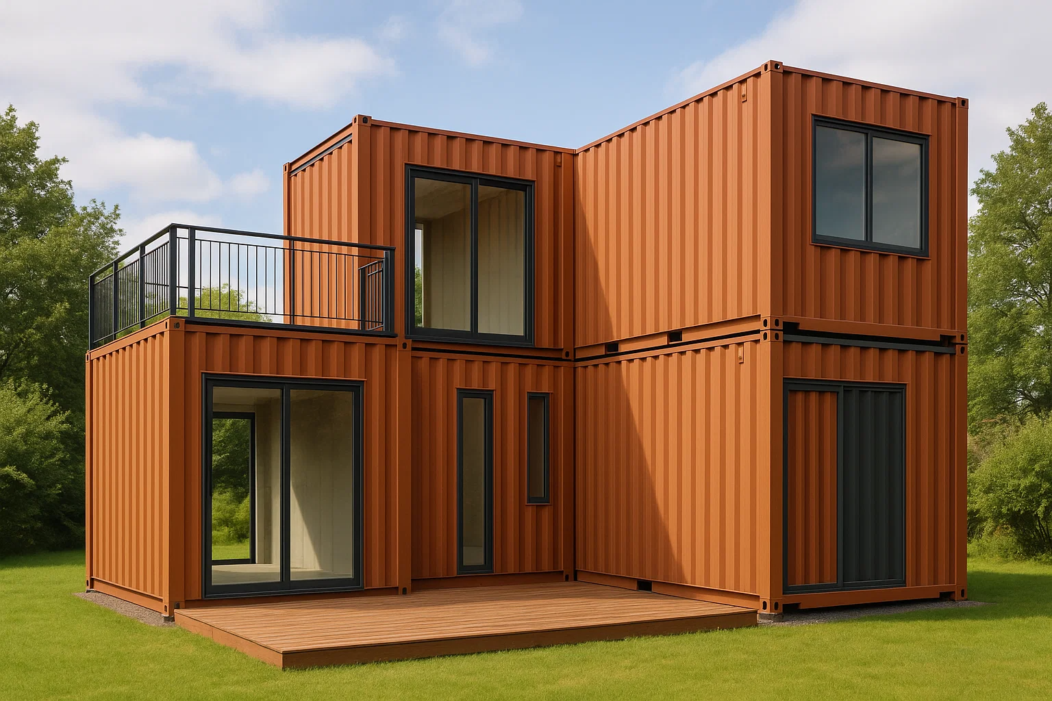 Casas de contêineres na China: custo, fabricantes e vida moderna